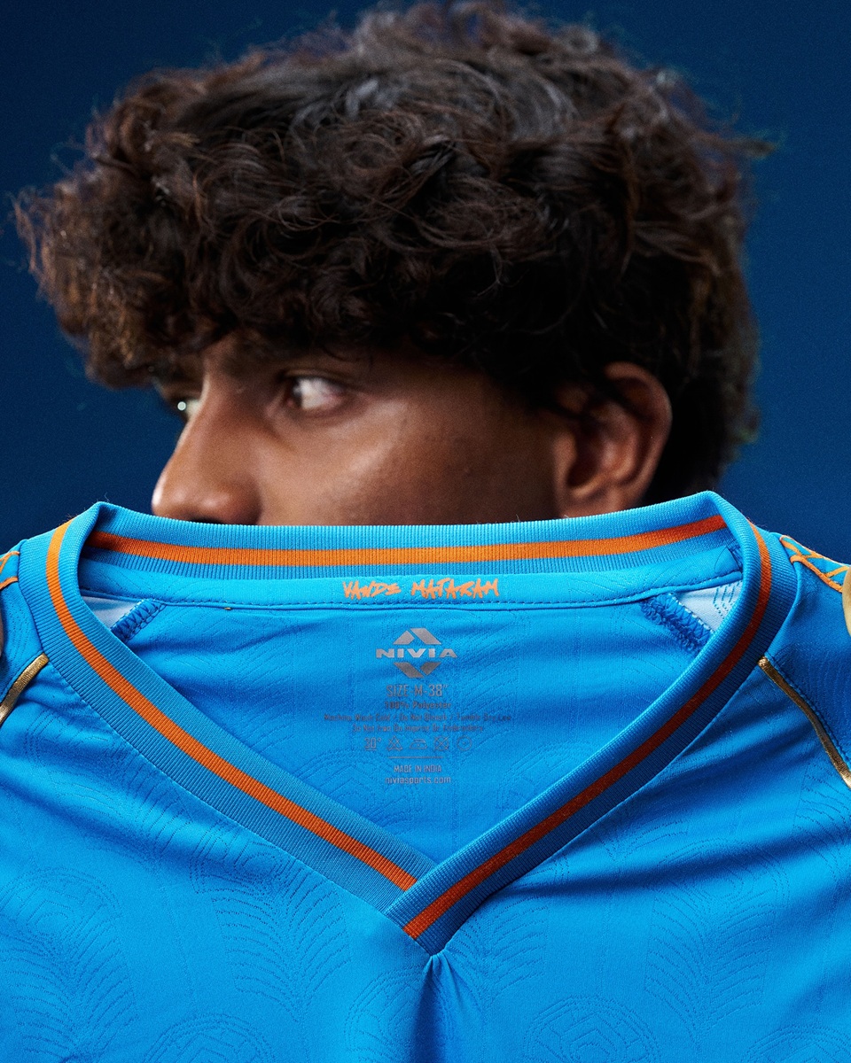 camisa titular india 2026-2027 nivia