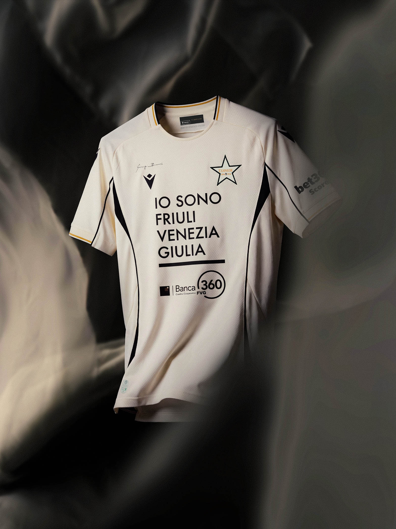 Terceira camisa da Udinese 2026-2027 Macron