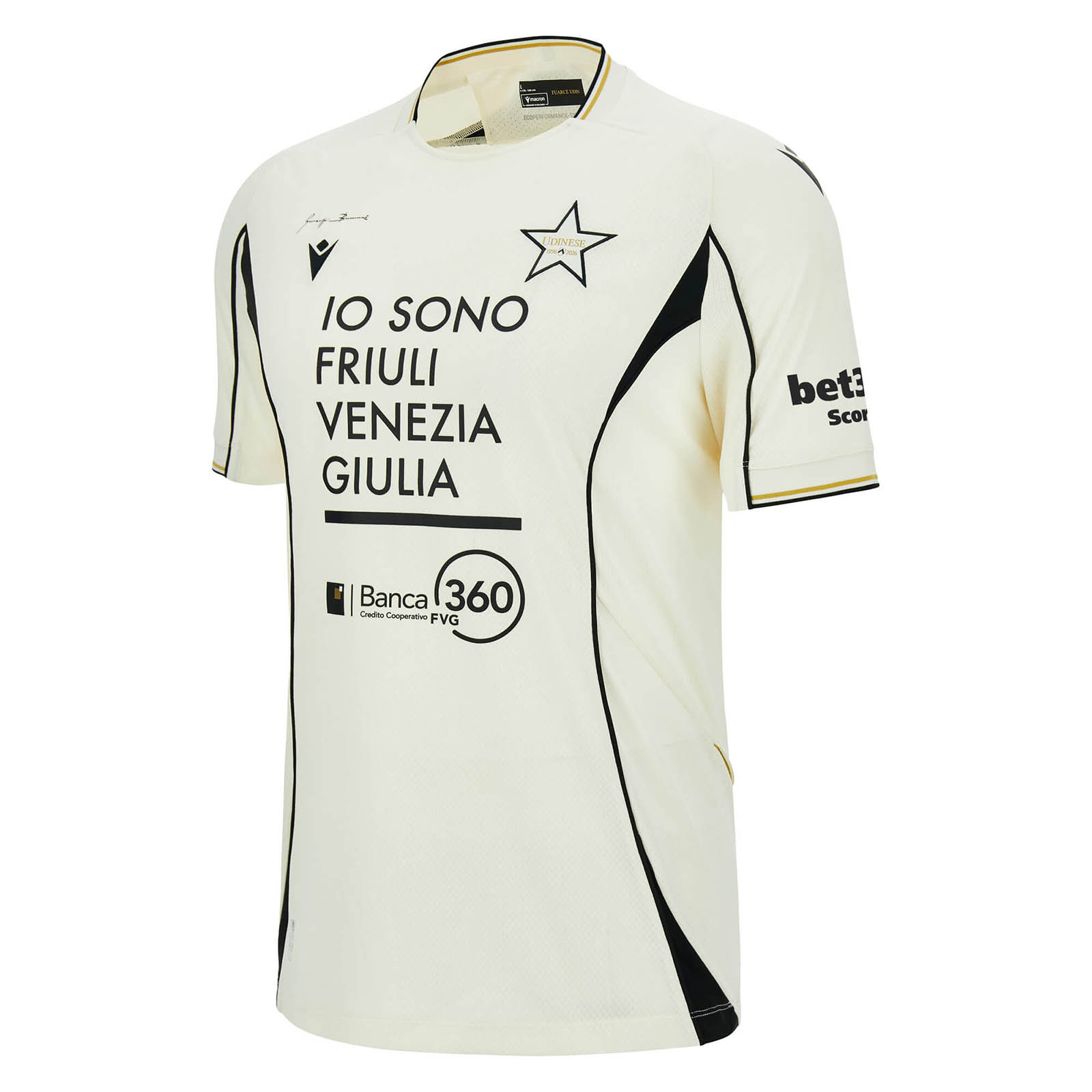 Terceira camisa da Udinese 2026-2027 Macron