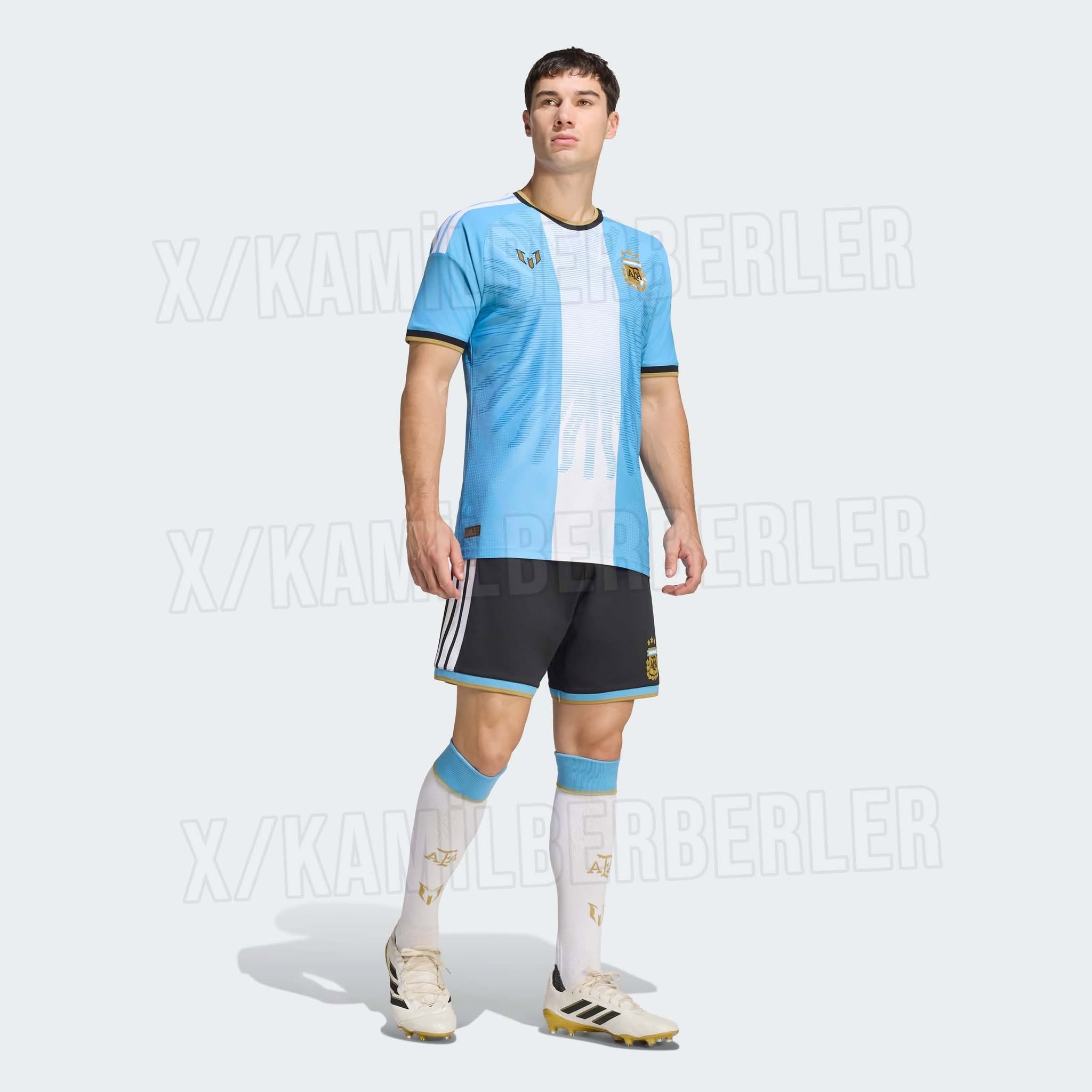 Camisa de despedida do Messi da Argentina 2026 adidas kit