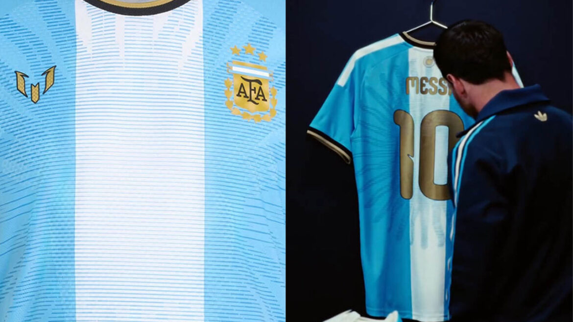 Camisa de despedida do Messi da Argentina 2026 adidas