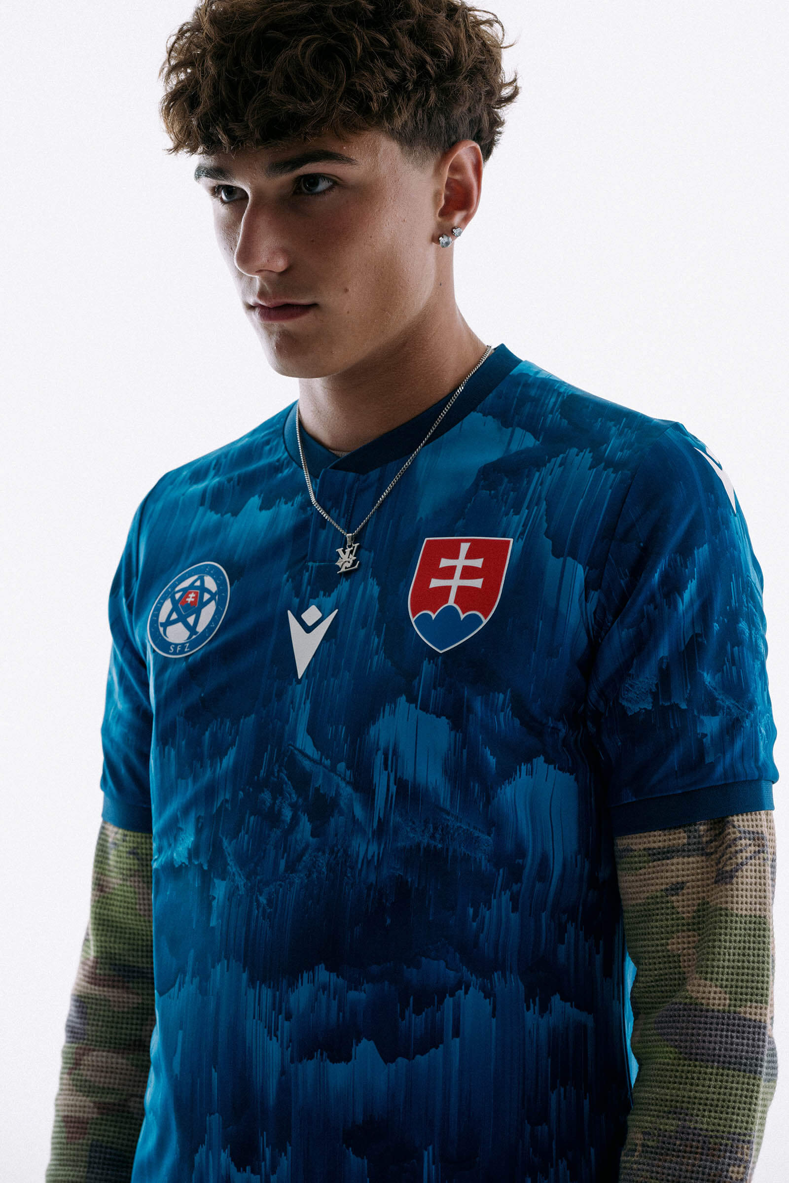 Camisa titular da Eslováquia 2026-2027 Macron