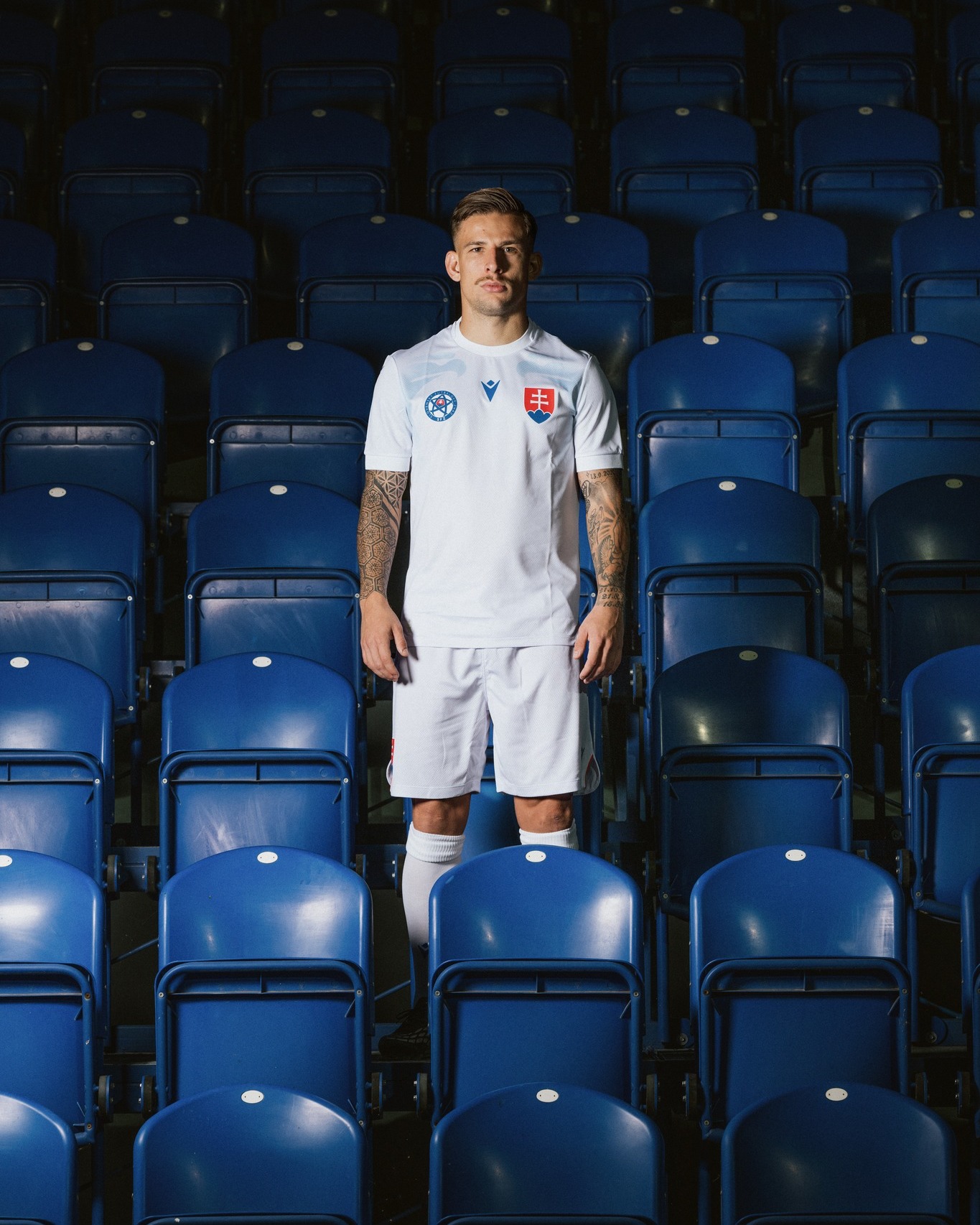 Camisa reserva da Eslováquia 2026-2027 Macron