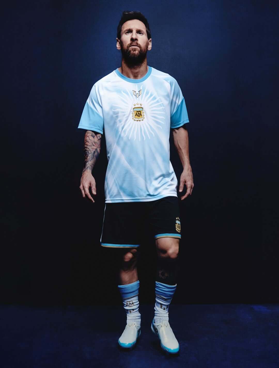 Camisa de despedida do Messi da Argentina adidas