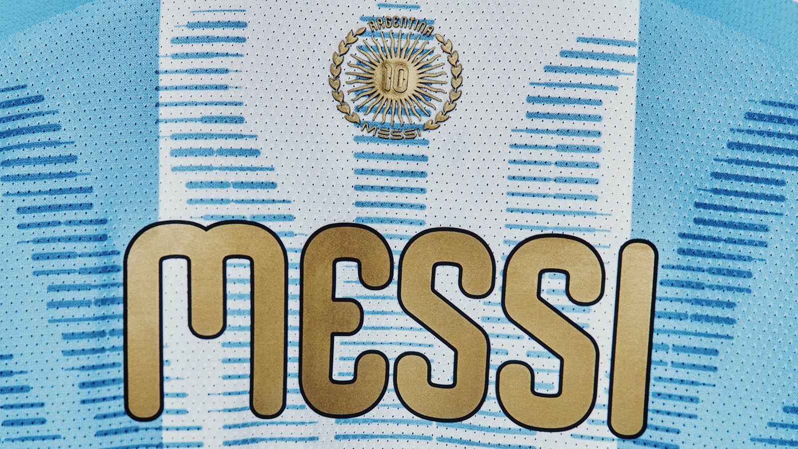 Camisa de despedida do Messi da Argentina adidas