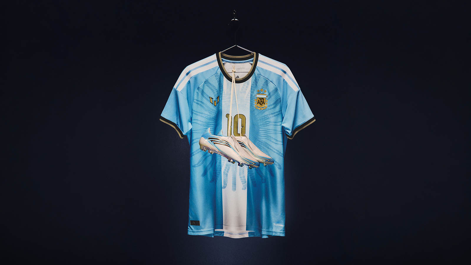 Camisa de despedida do Messi da Argentina adidas