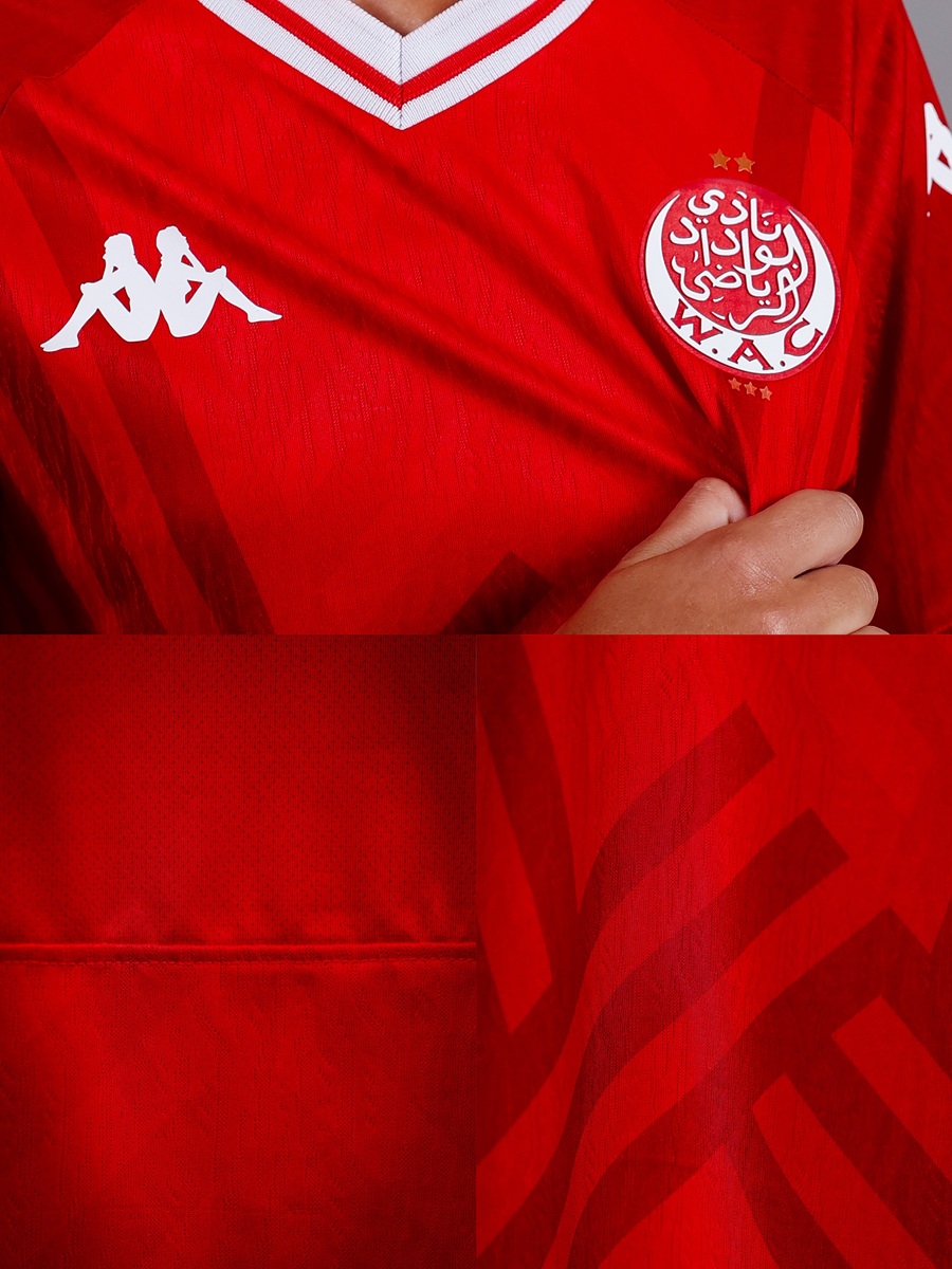 camisa titular wydad ac 2026-2027 kappa