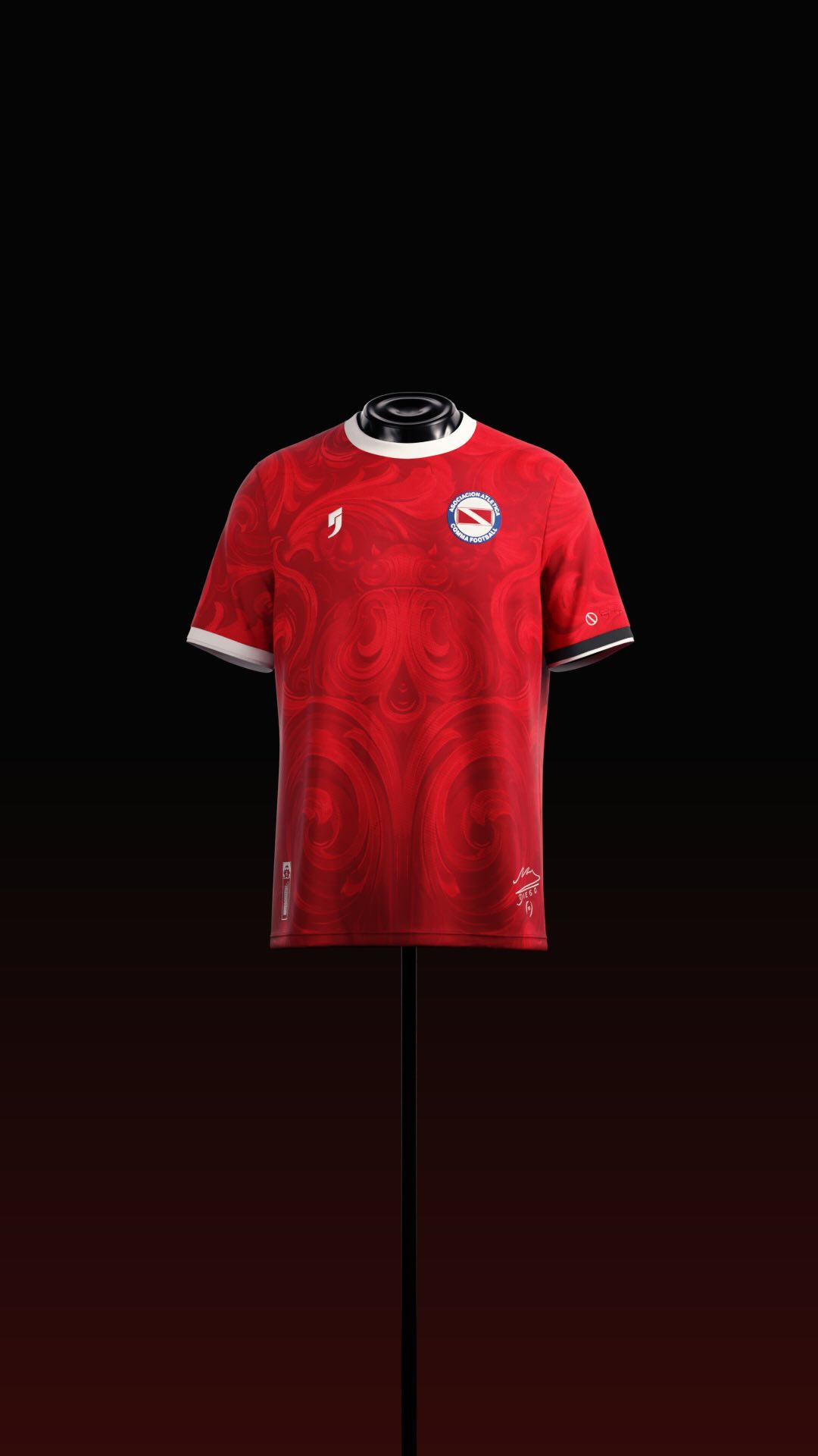 Comma football maradona