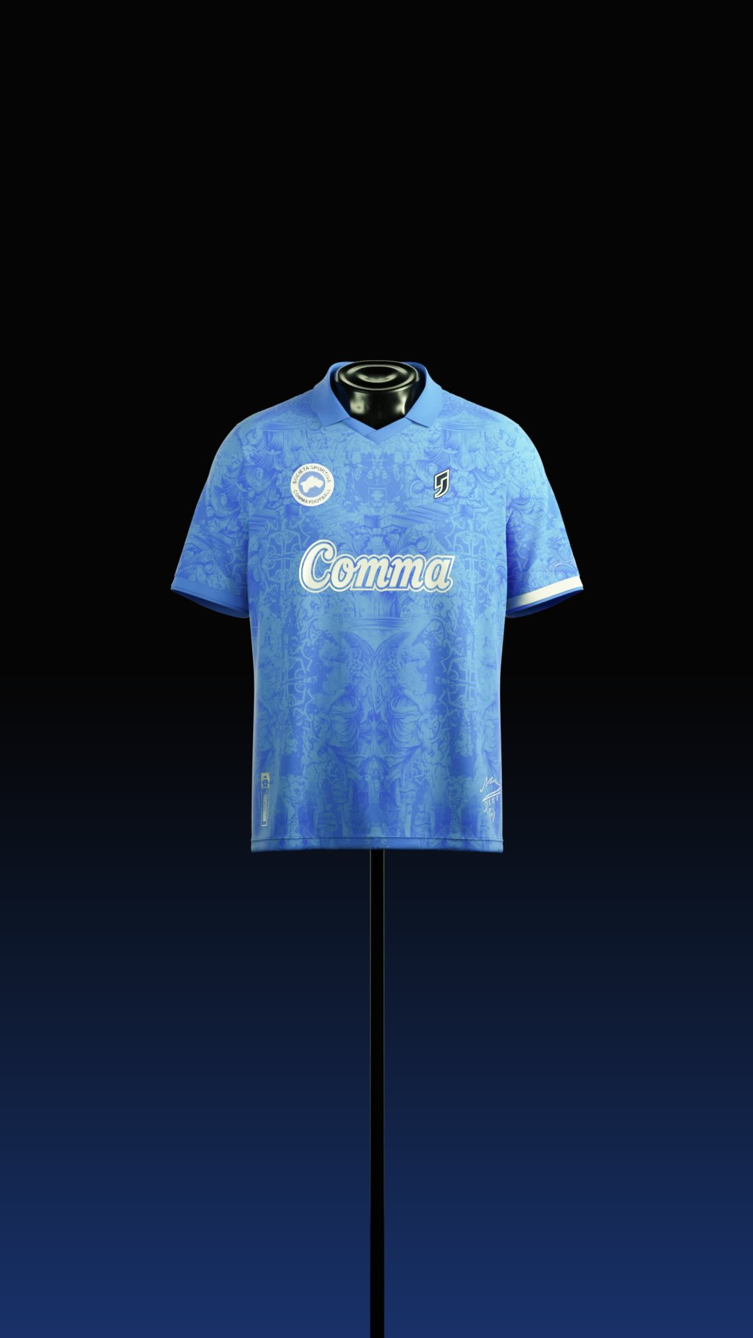 Comma football maradona