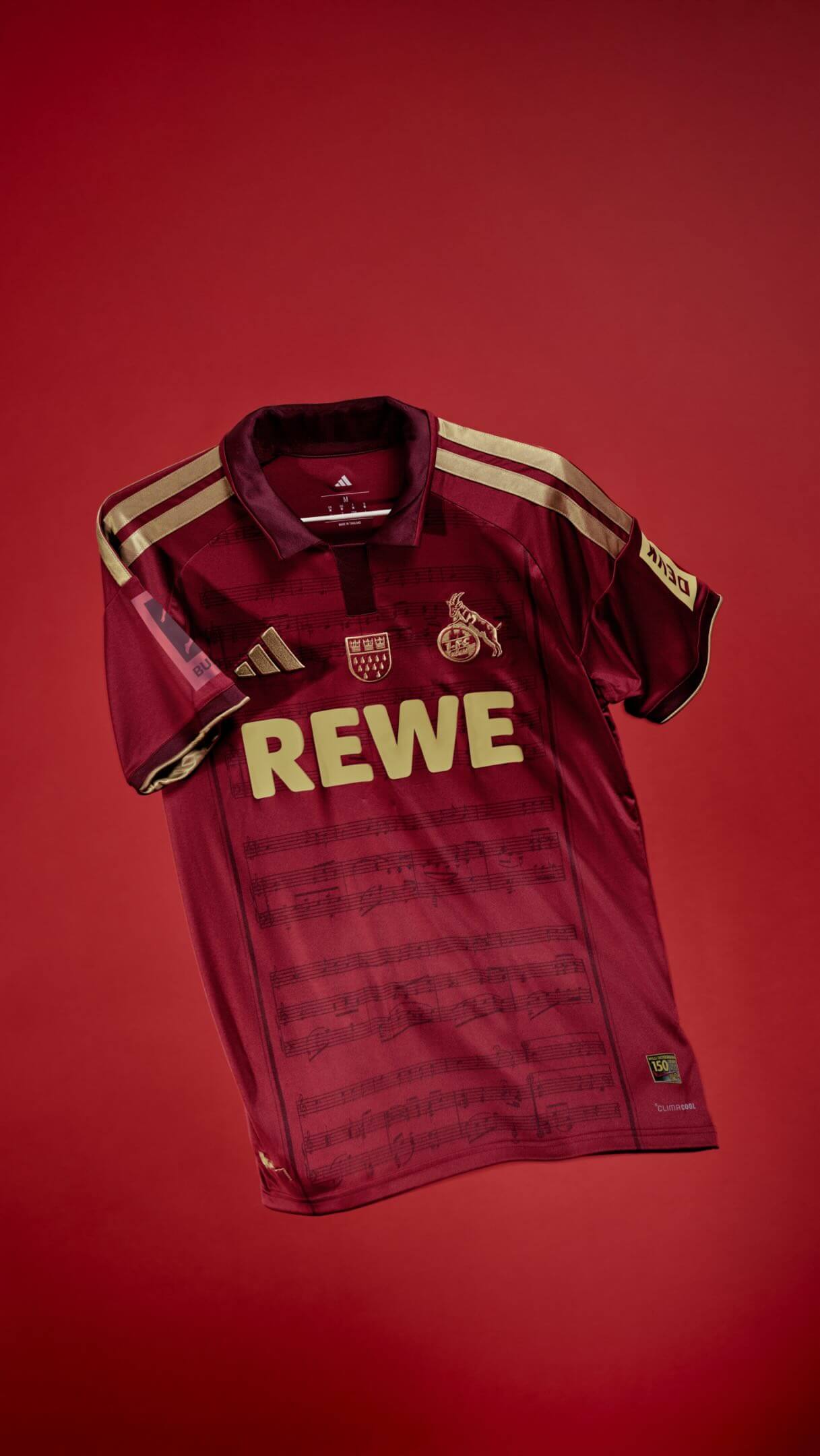 Camisa especial do Colônia celebra 150 anos de Willi Ostermann
