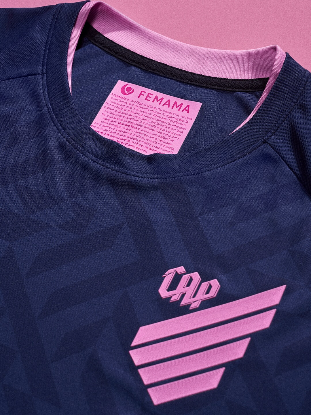 Camisa do Athletico Outubro Rosa 2026 Umbro Femama