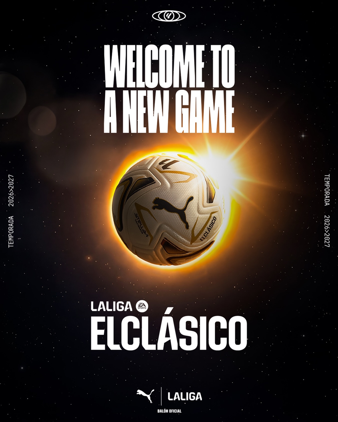 PUMA Bola El Clasico 2026-2027 LALIGA