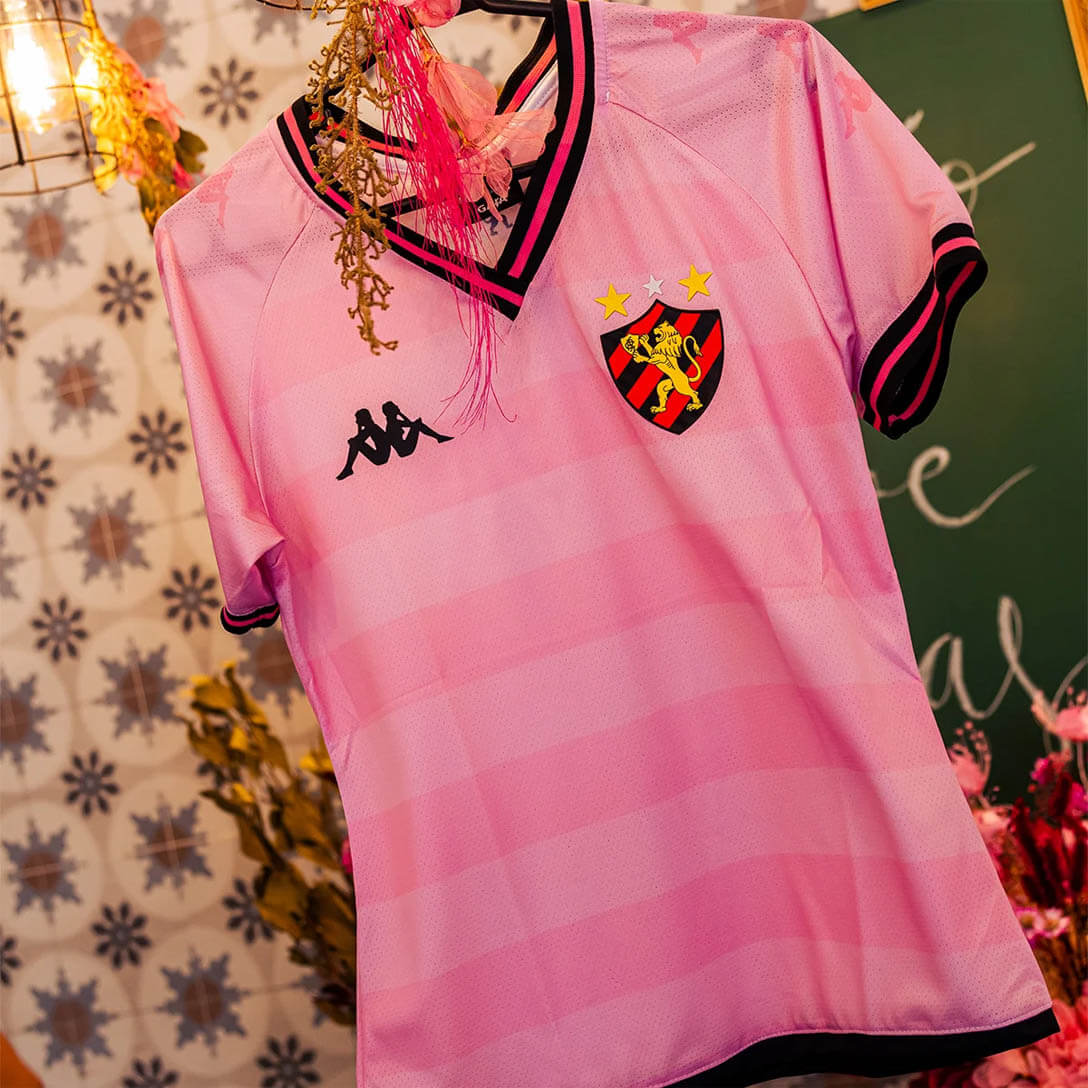 Camisa do Sport Outubro Rosa 2026 Kappa