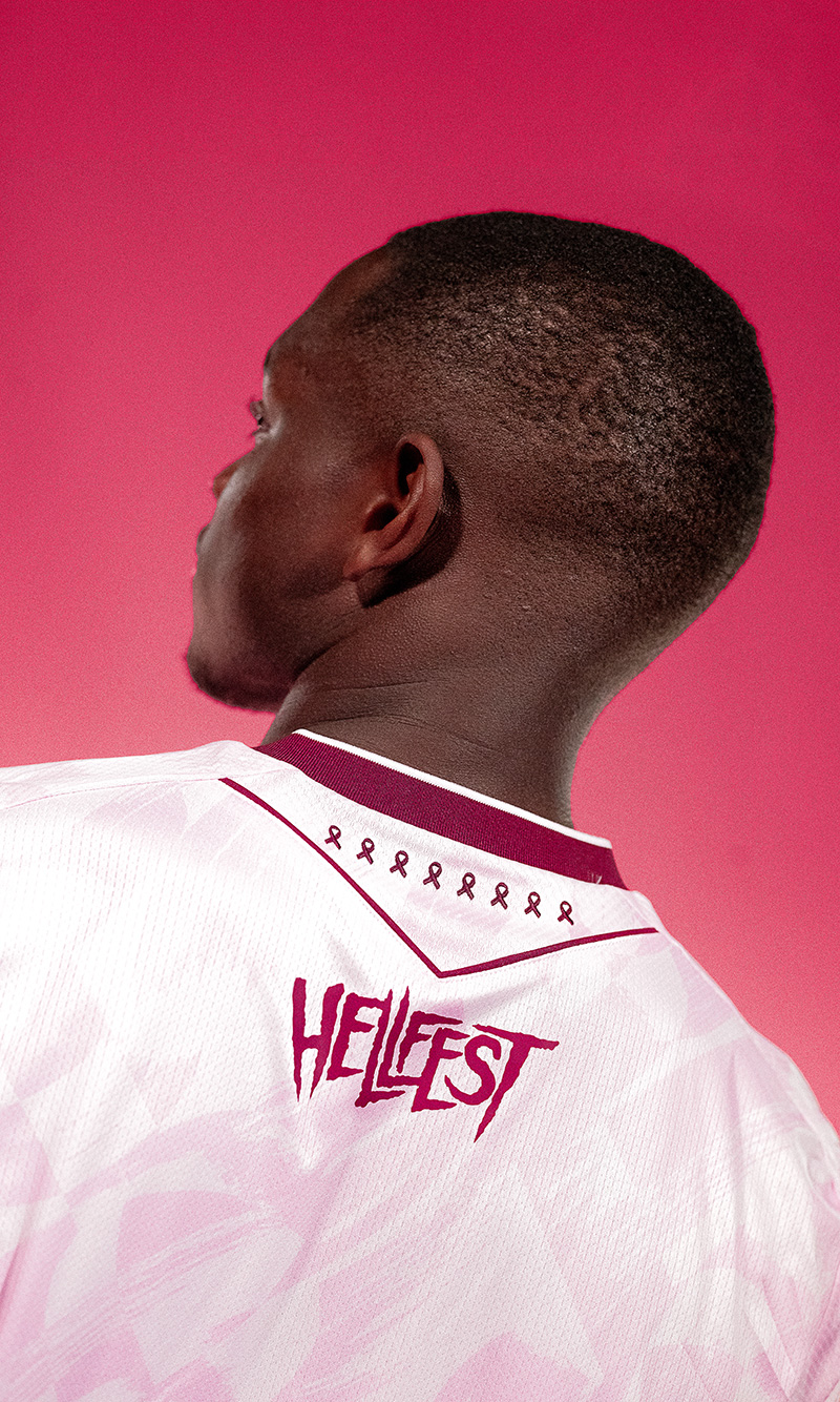 Camisa do FC Nantes Outubro Rosa 2026 Macron