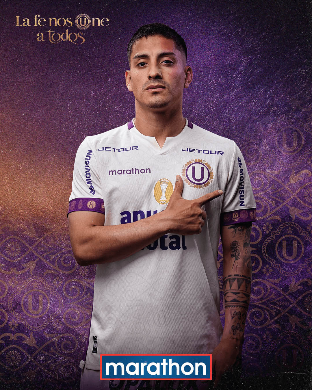 Camisa Senhor dos Milagres do Universitario 2026 Marathon