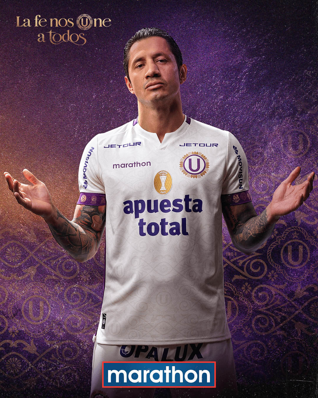 Camisa Senhor dos Milagres do Universitario 2026 Marathon