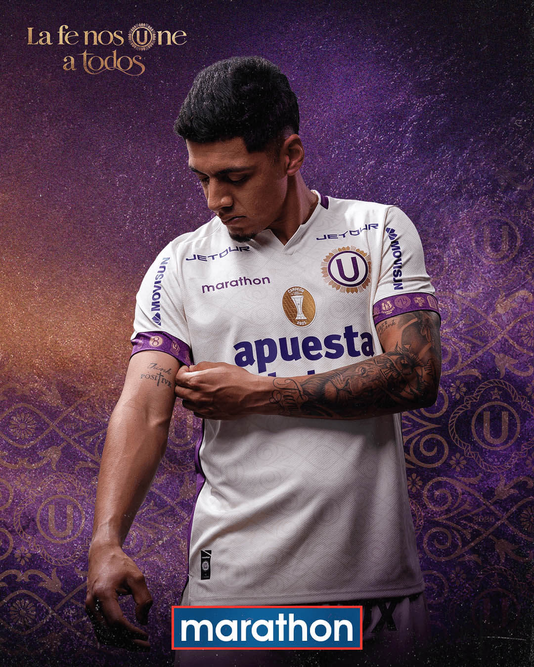 Camisa Senhor dos Milagres do Universitario 2026 Marathon
