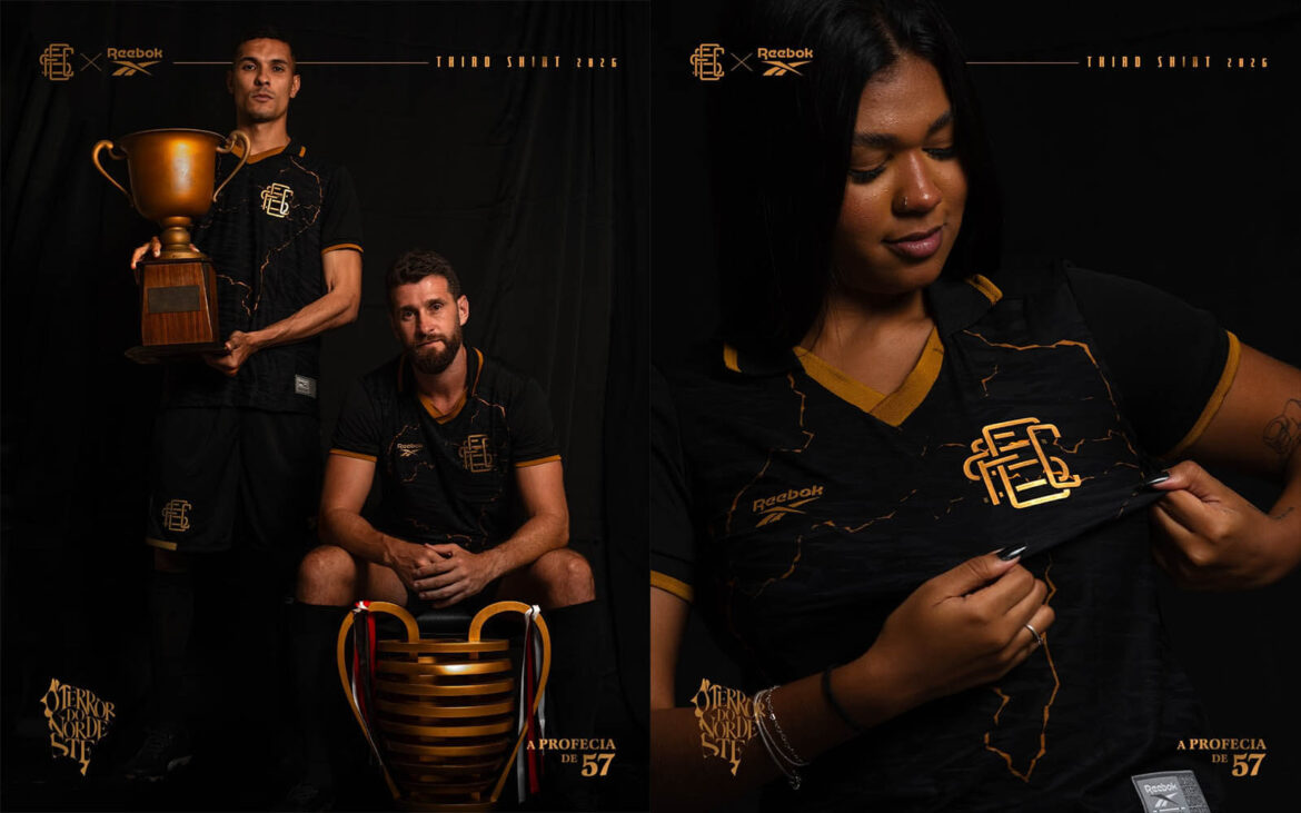 Terceira camisa do Santa Cruz 2026-2027 Reebok