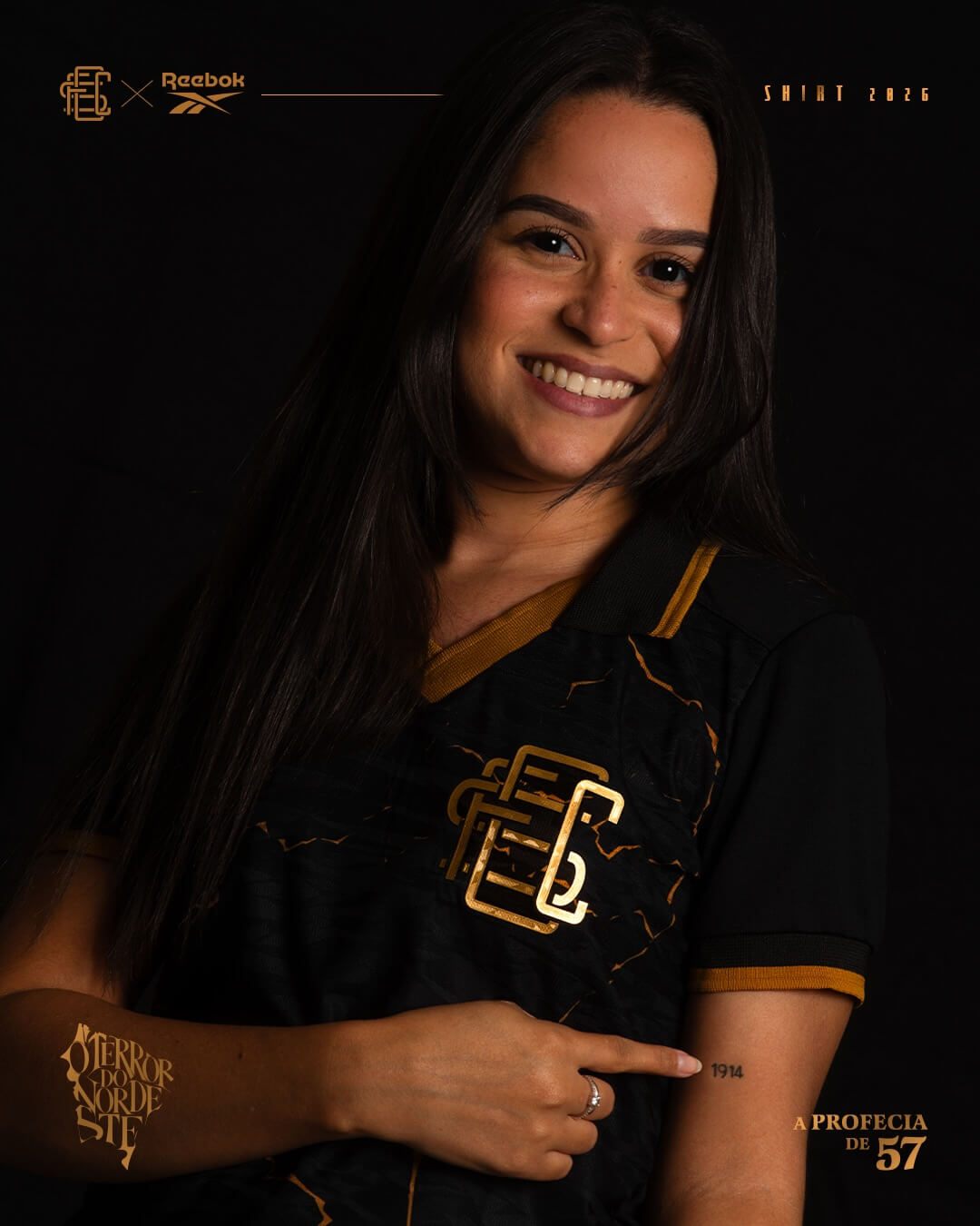 Terceira camisa do Santa Cruz 2026-2027 Reebok