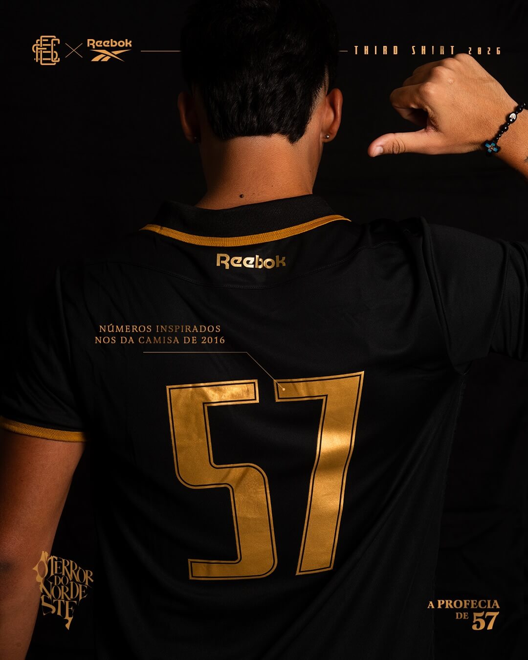 Terceira camisa do Santa Cruz 2026-2027 Reebok