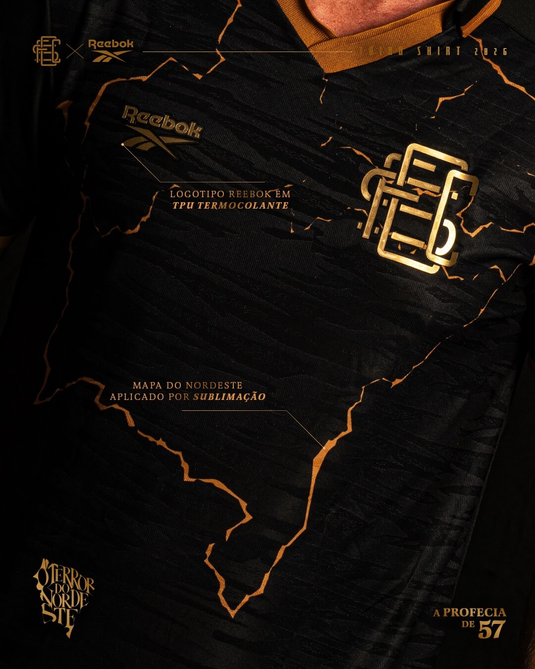 Terceira camisa do Santa Cruz 2026-2027 Reebok