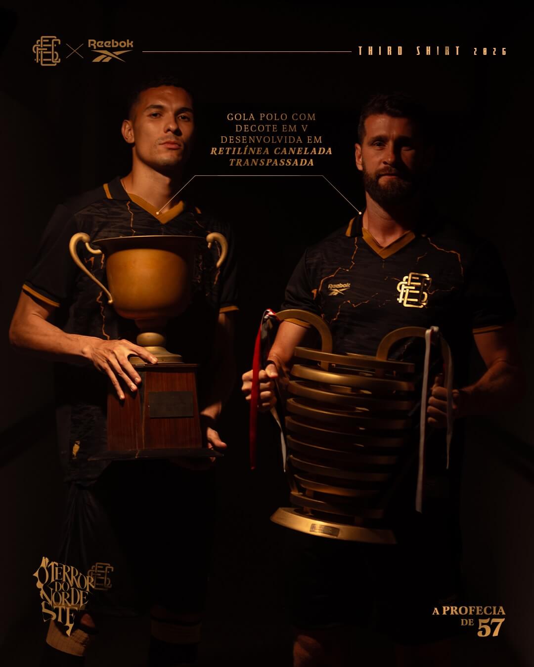 Terceira camisa do Santa Cruz 2026-2027 Reebok