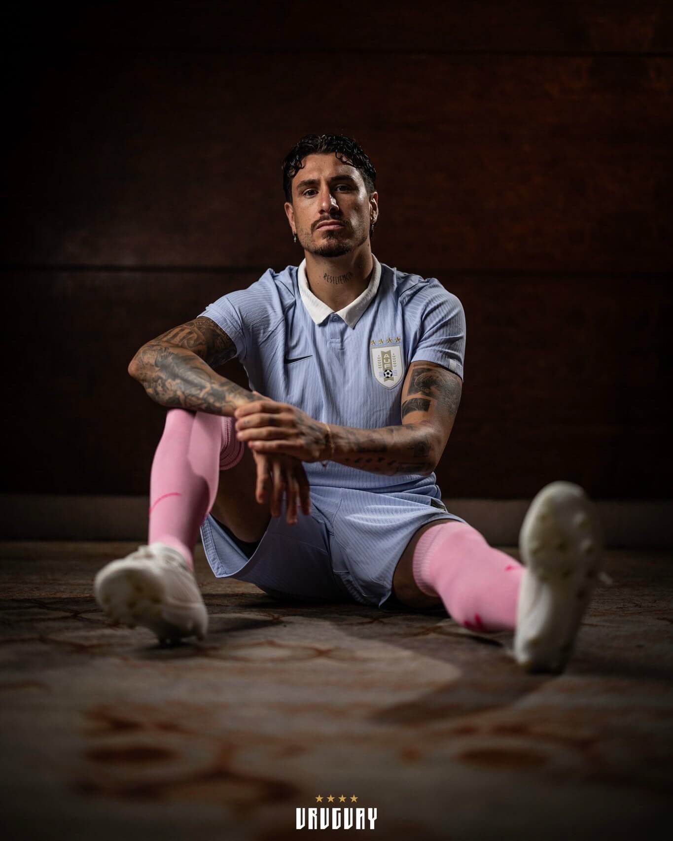 Uruguai Meias rosas Outubro Rosa 2026