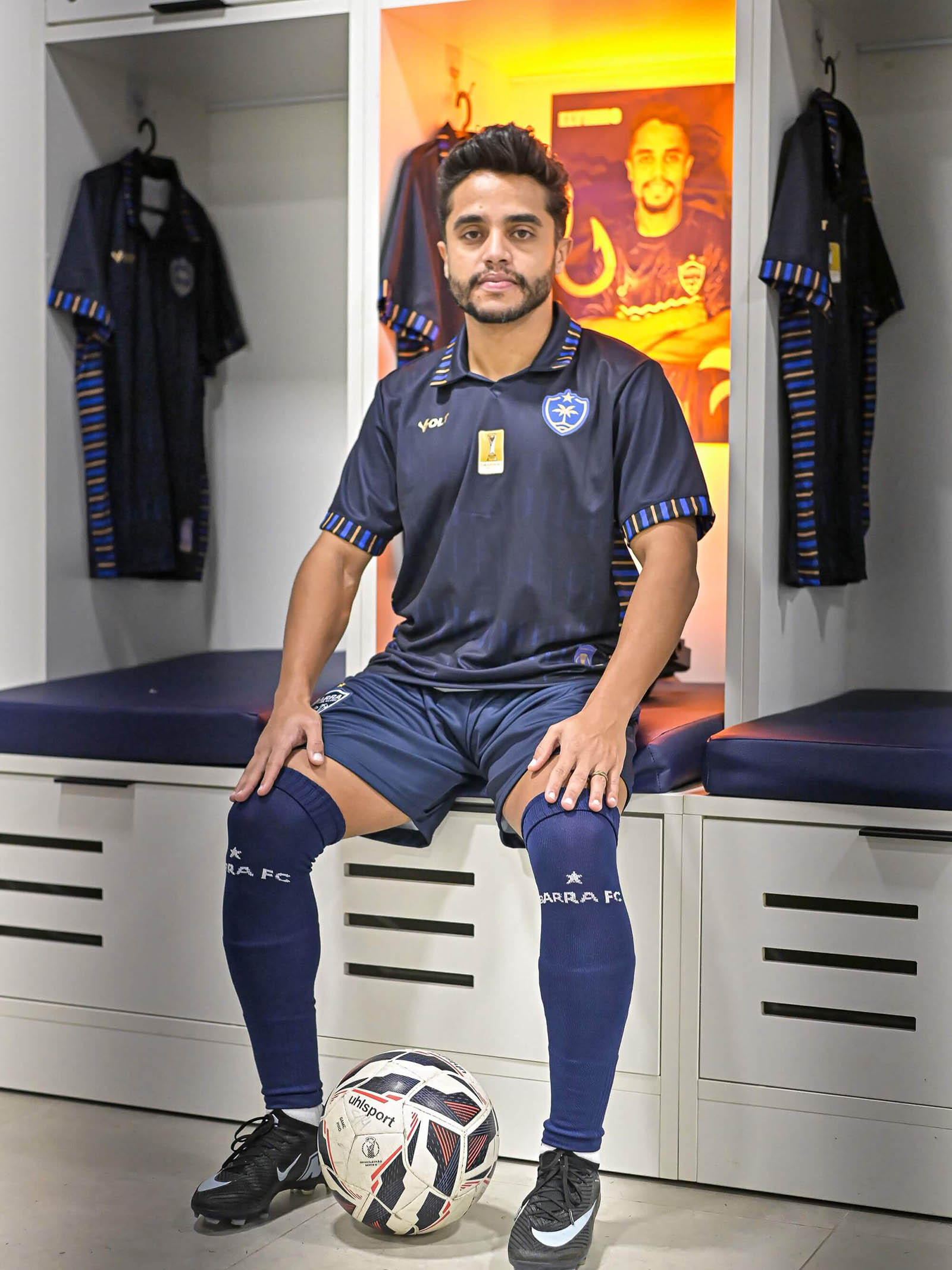 Camisa comemorativa do Barra FC título Série D 2025 Volt Sport