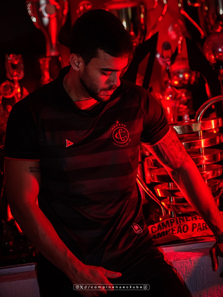Camisa all black campinense 2026