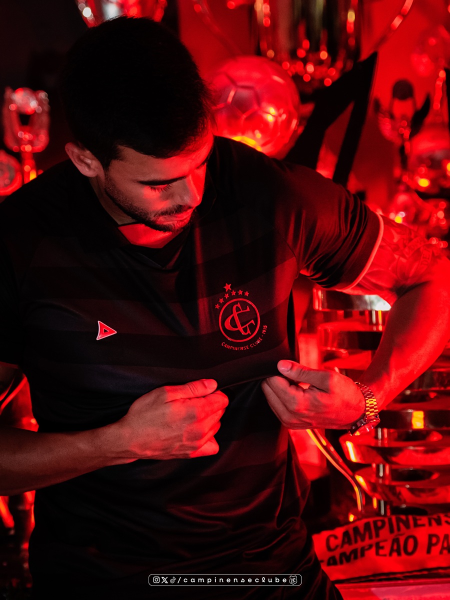Camisa all black campinense 2026