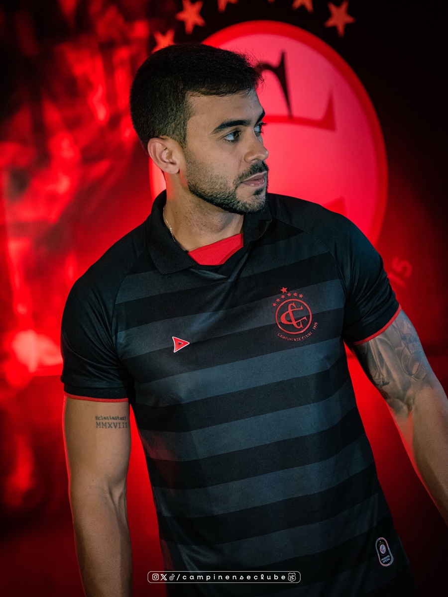 Camisa all black campinense 2026