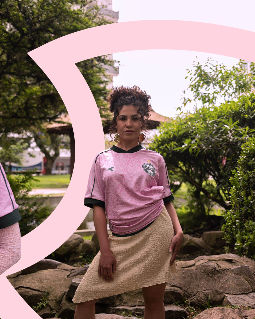 Camisa Outubro Rosa do Coritiba 2026 Diadora