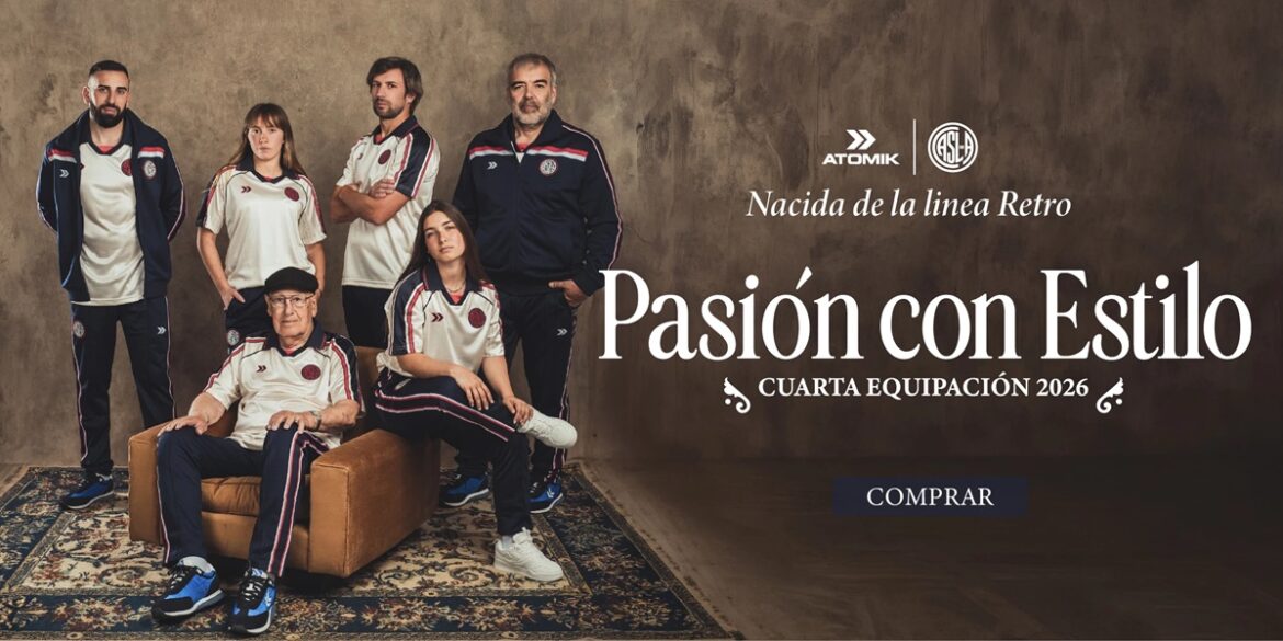 camisa quatro san lorenzo 2026-2027 atomik