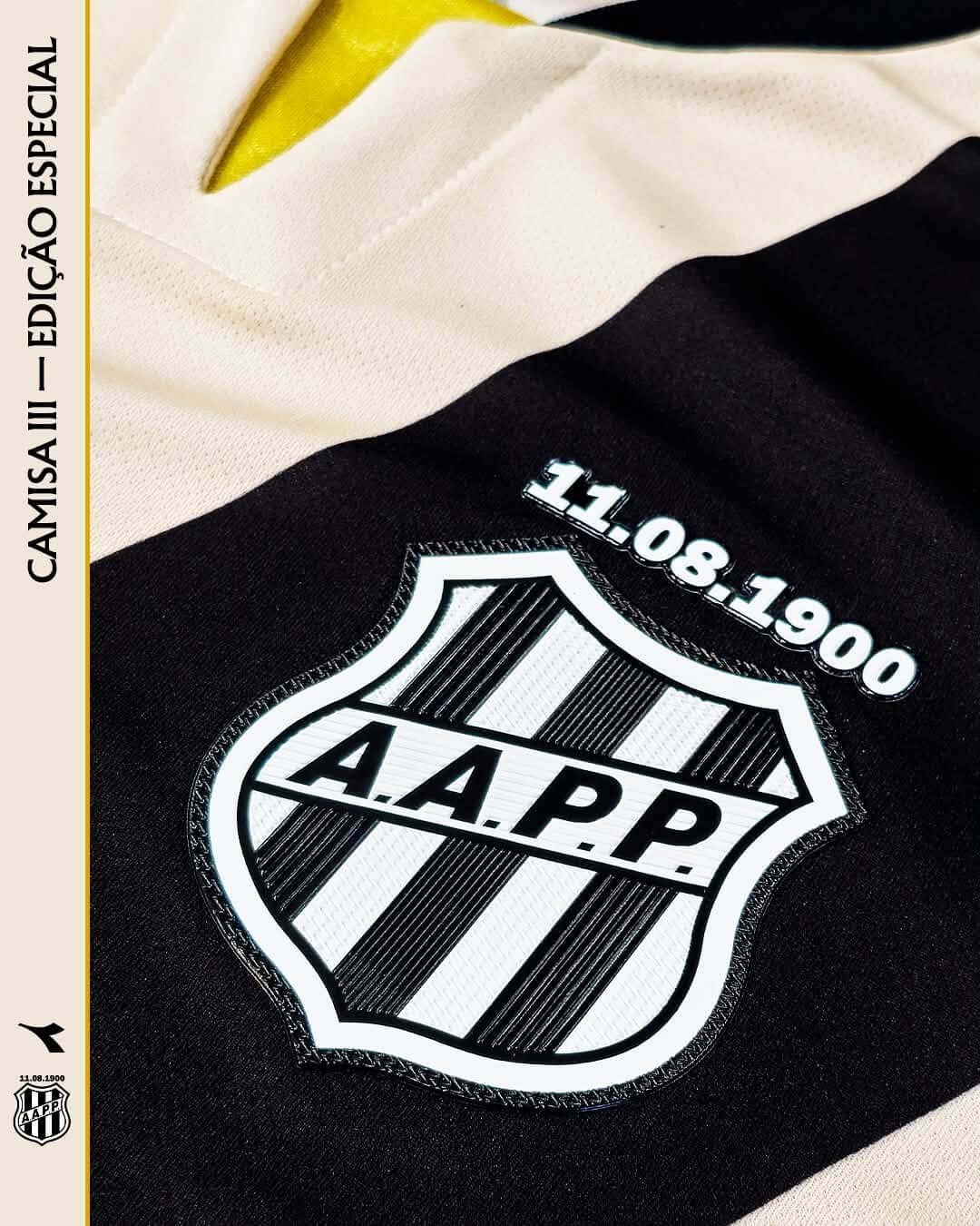 Terceira camisa da Ponte Preta 2026 Diadora - Edição Especial