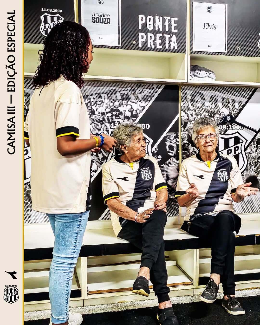 Terceira camisa da Ponte Preta 2026 Diadora - Edição Especial