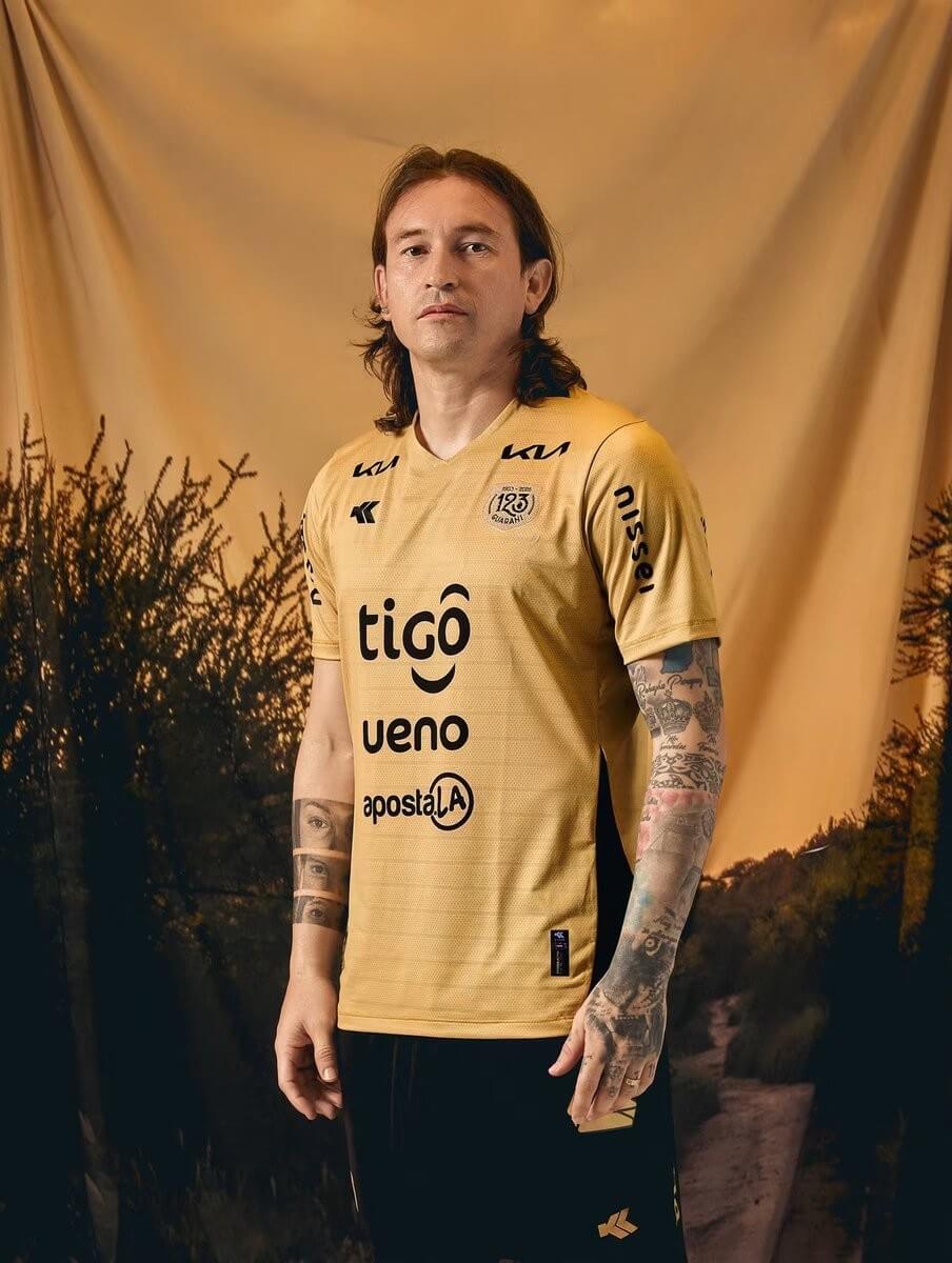 Camisa dos 123 anos do Club Guarani 2026 Kyrios