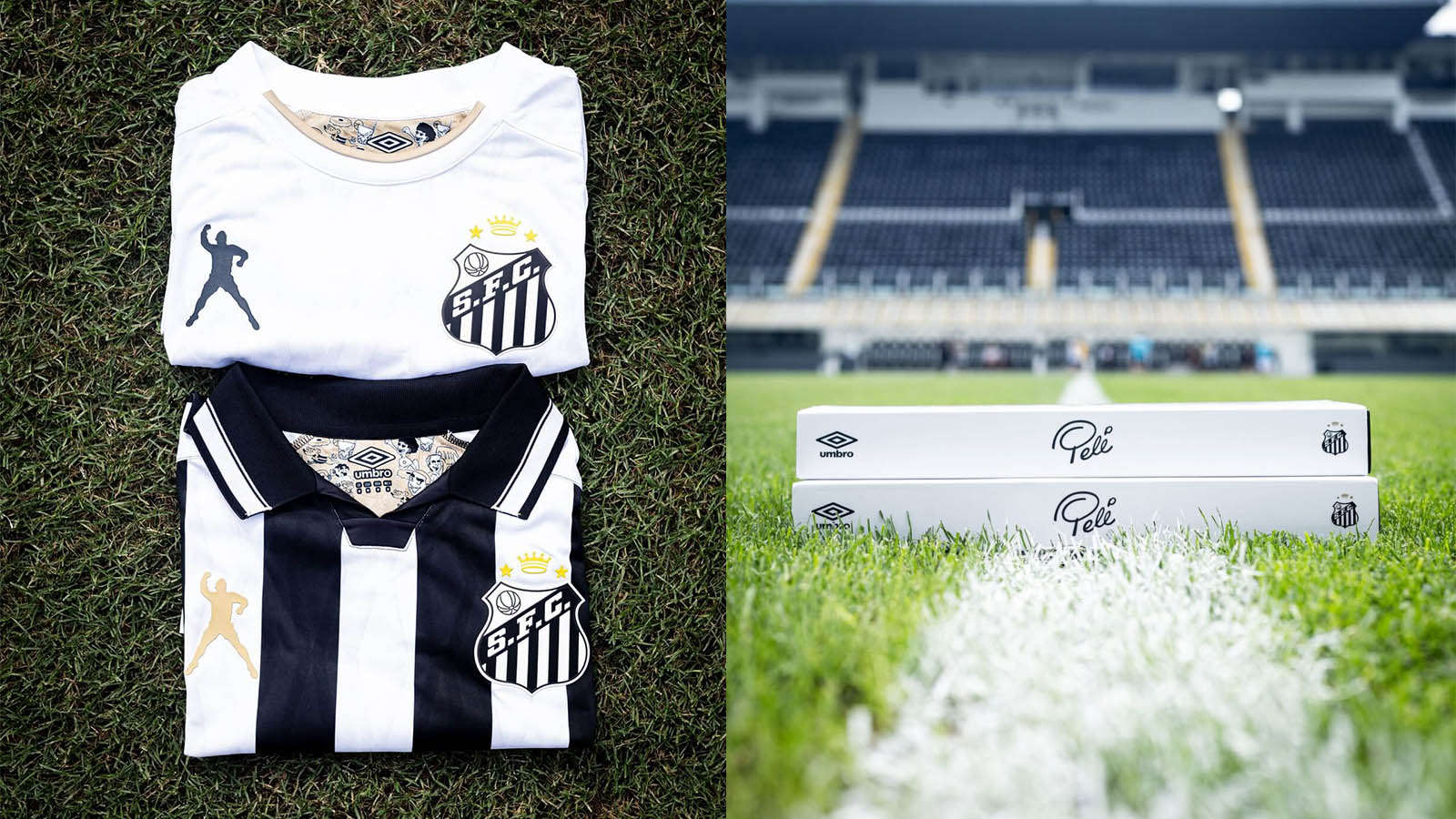 Photo: Mantos do Futebol Santos FC lança coleção de camisas em homenagem a Pelé com a Umbro