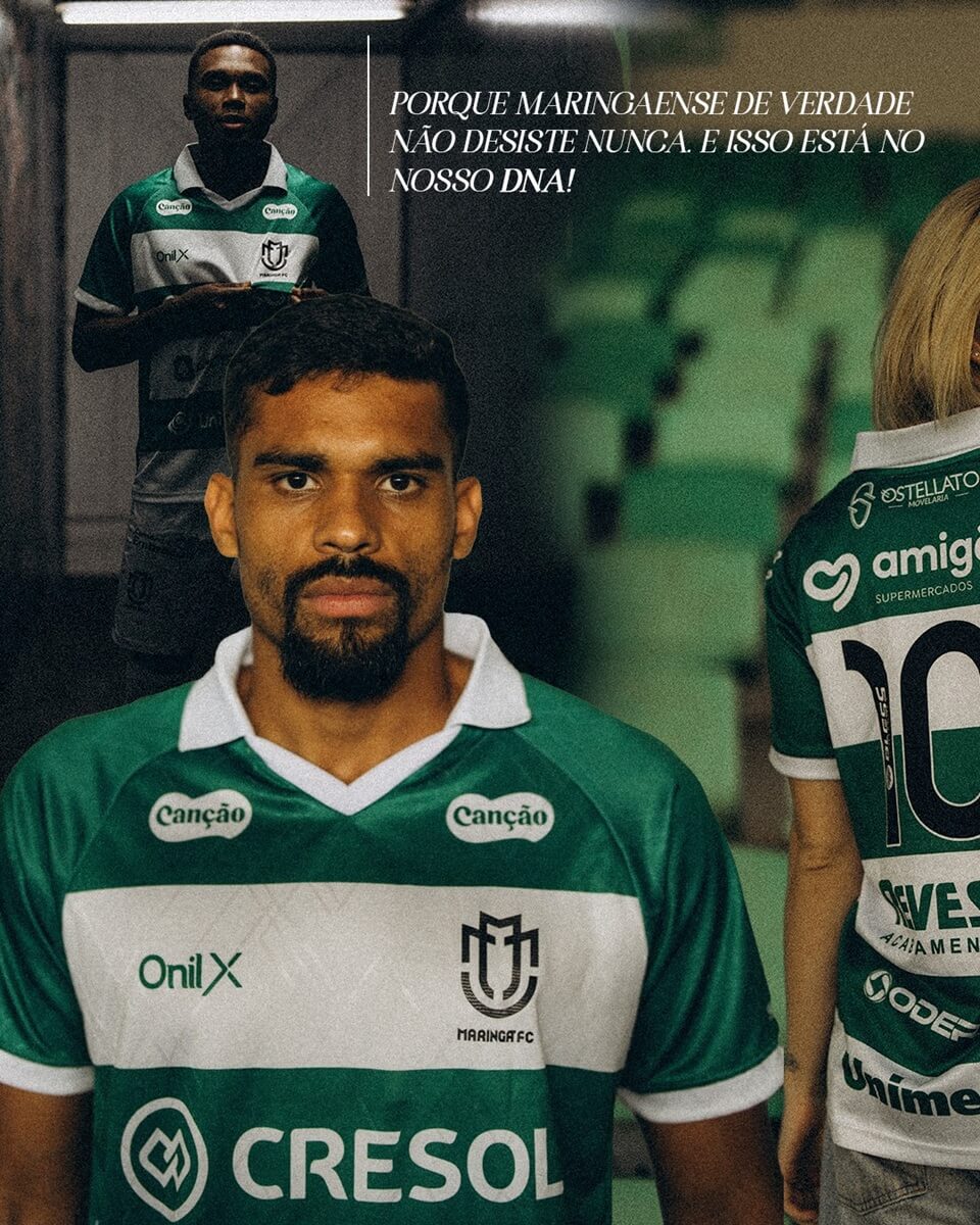 Camisa comemorativa maringá fc serie b 2027