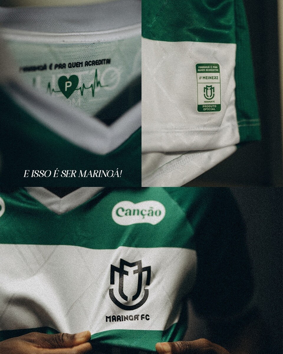 Camisa comemorativa maringá fc serie b 2027