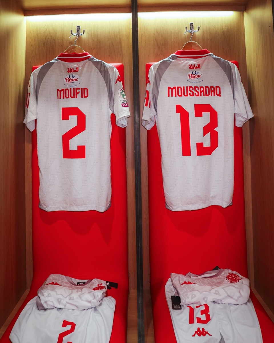 Camisa reserva do Wydad Casablanca 2026-2027 Kappa