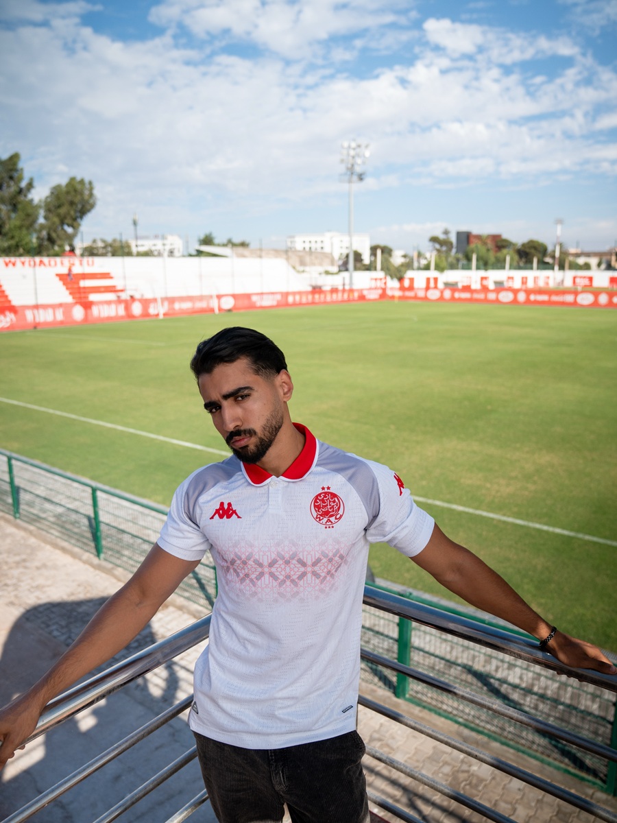 Camisa reserva do Wydad Casablanca 2026-2027 Kappa