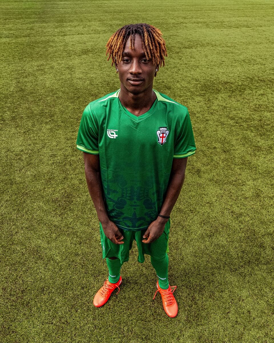 Terceira camisa do Pro Vercelli 2026-2027 14Fourteen