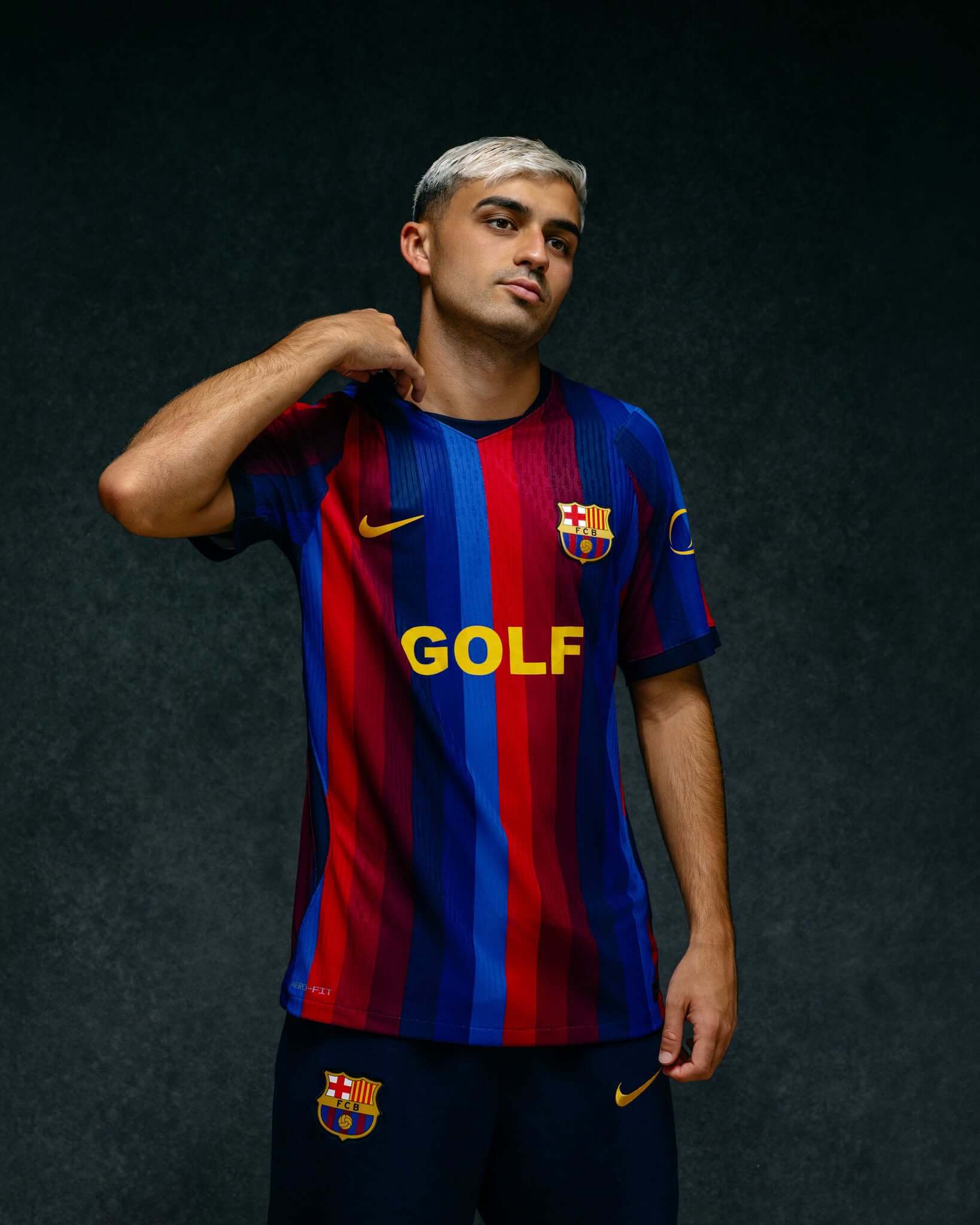 Barcelona x Nike x GOLF camisa Tyler The Creator