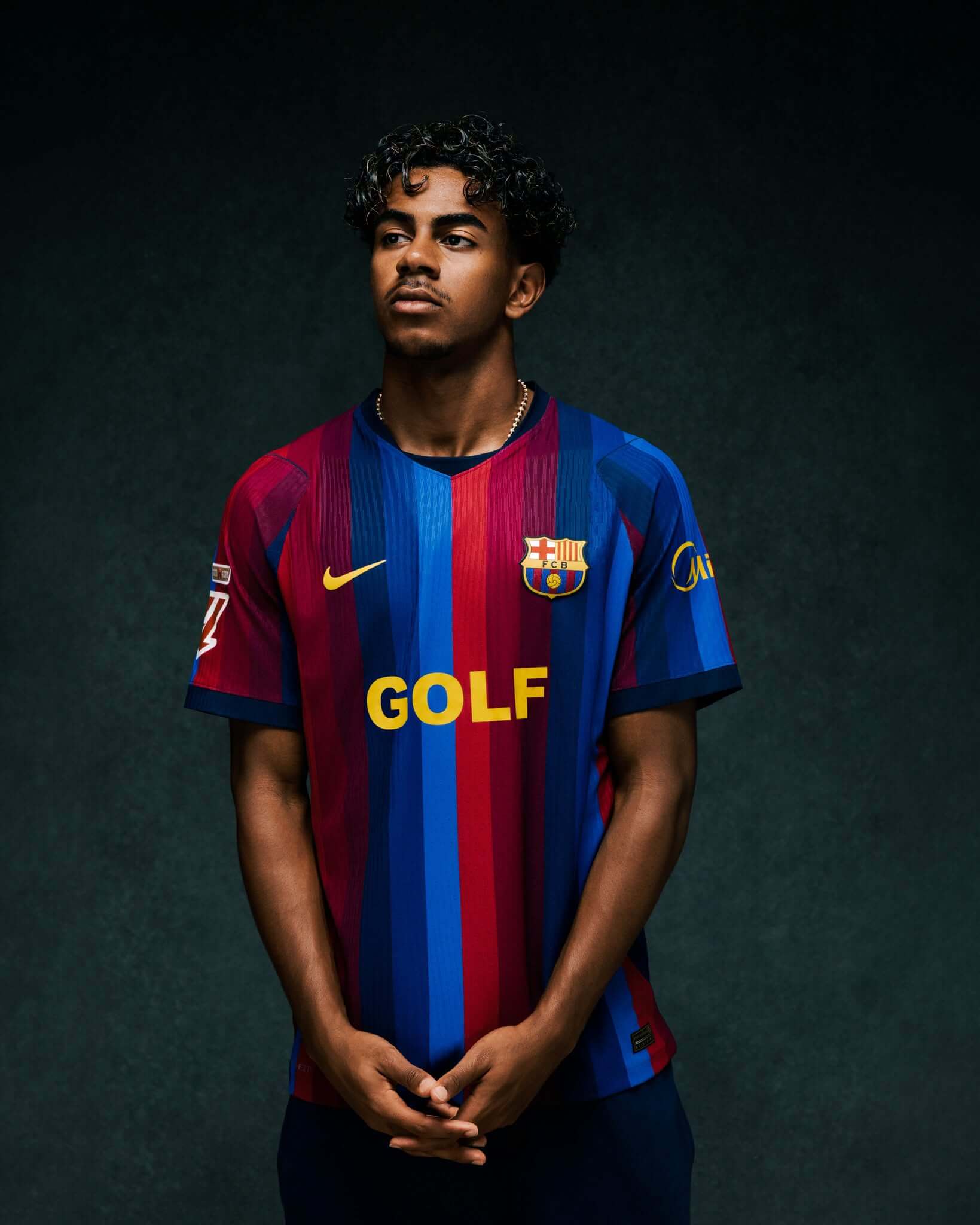 Barcelona x Nike x GOLF camisa Tyler The Creator