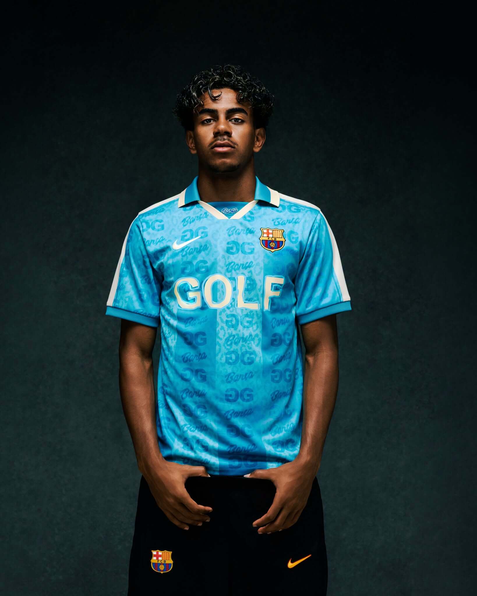 Barcelona x Nike x GOLF camisa Tyler The Creator