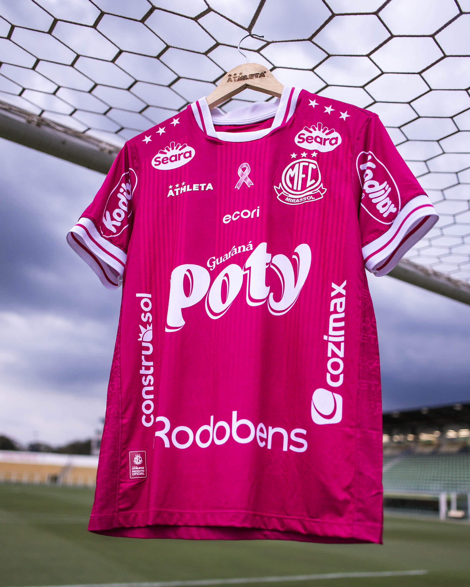 Camisa Outubro Rosa Mirassol 2026 Athleta