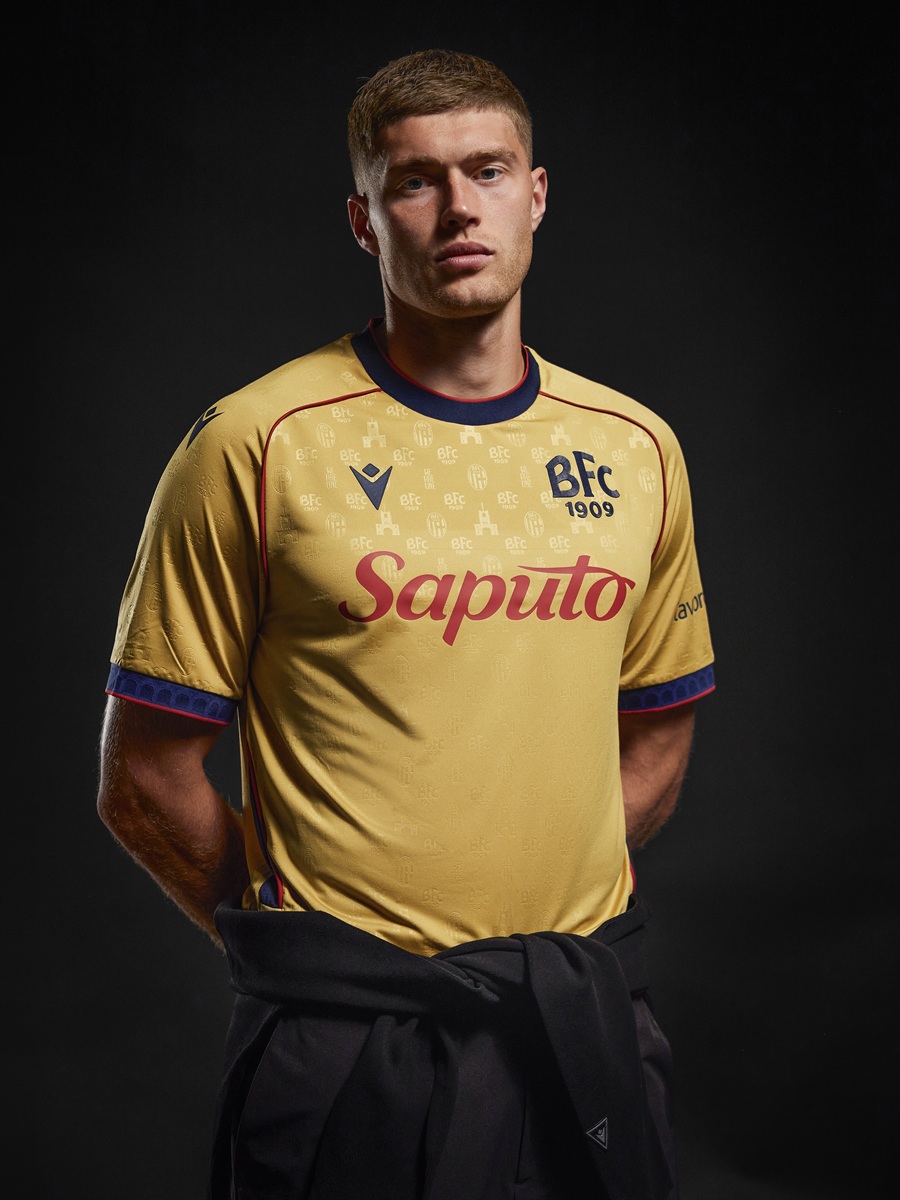 Terceira camisa bologna 2026-2027 macron