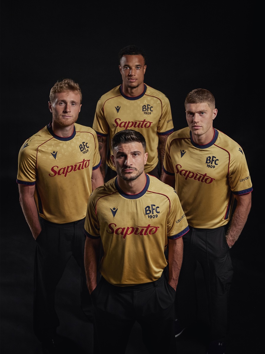 Terceira camisa bologna 2026-2027 macron