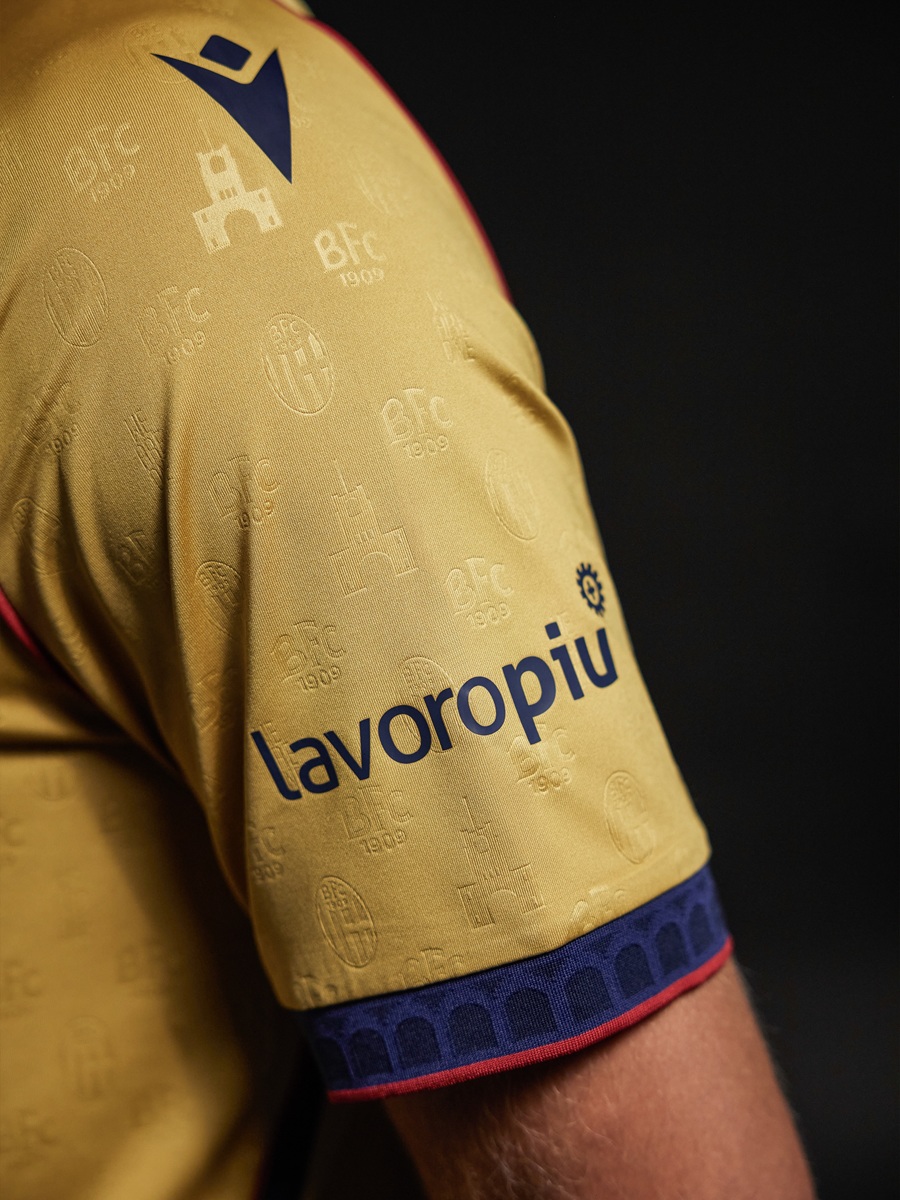 Terceira camisa bologna 2026-2027 macron