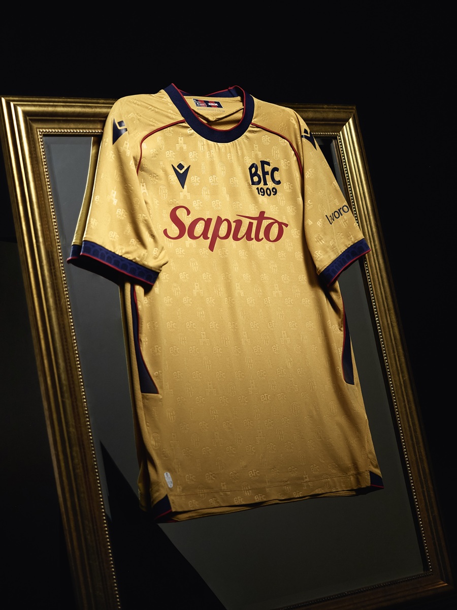 Terceira camisa bologna 2026-2027 macron